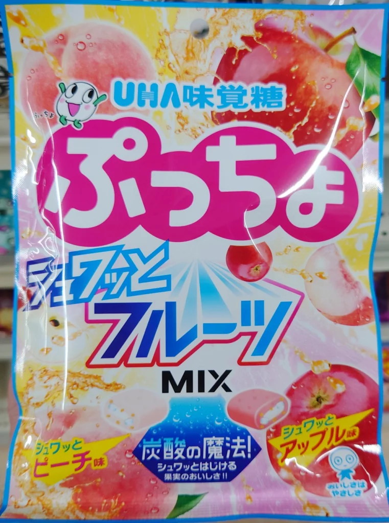 ぷっちょ シュワッとフルーツＭＩＸ