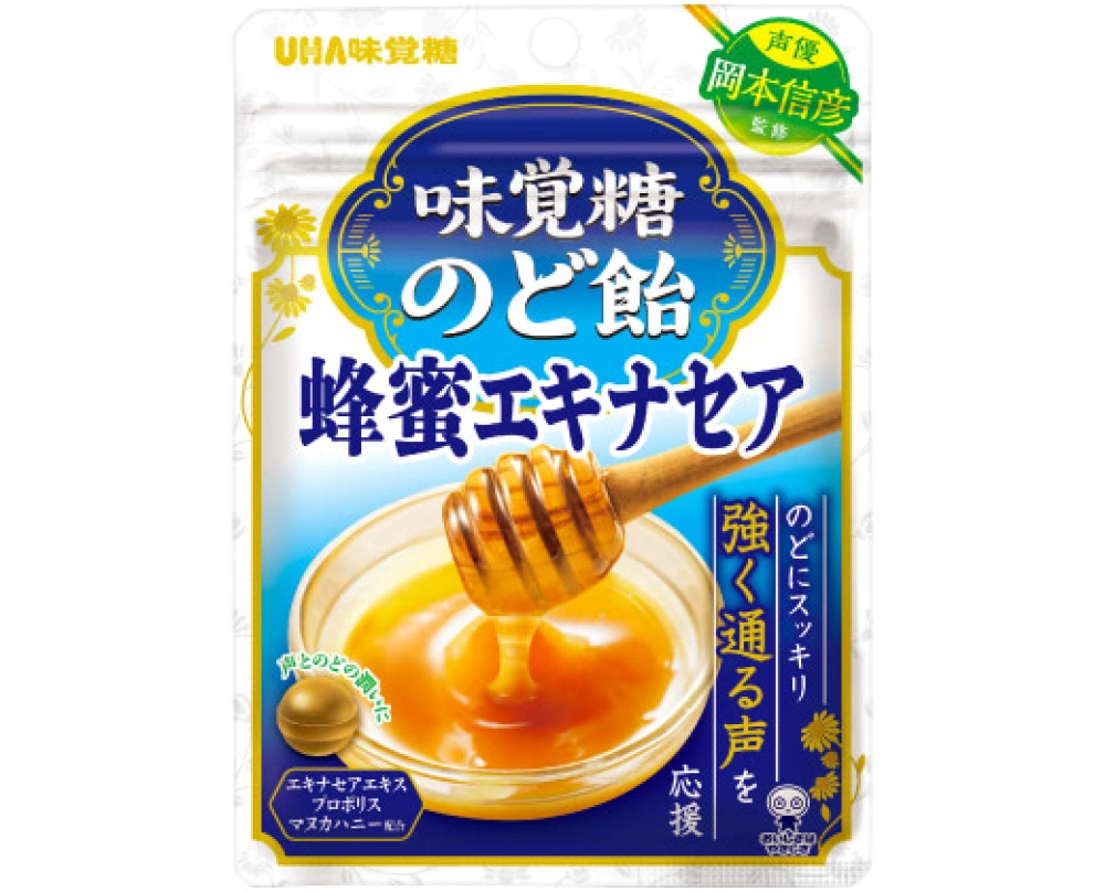 味覚糖のど飴　蜂蜜エキナセア