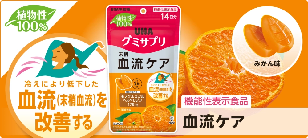 UHAグミサプリ 血流ケア