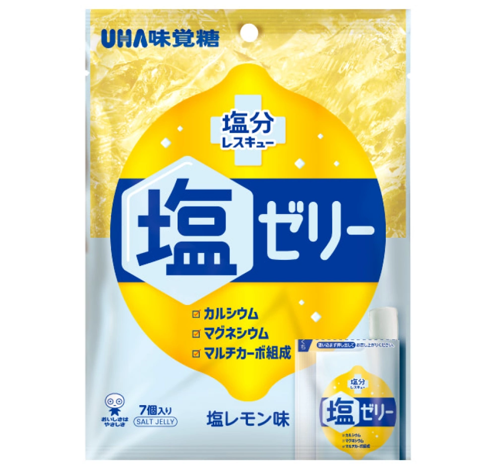 塩分レスキュー　塩ゼリー　塩レモン味